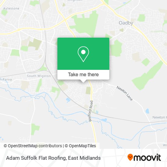 Adam Suffolk Flat Roofing map