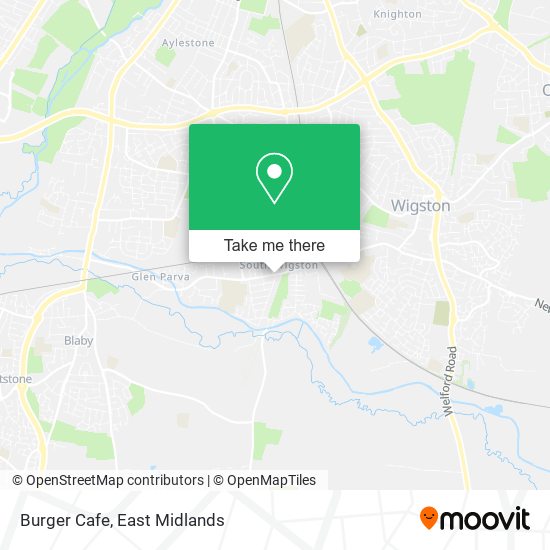 Burger Cafe map