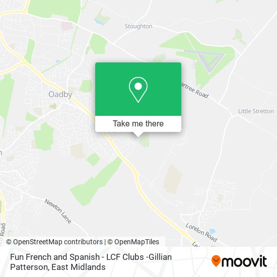 Fun French and Spanish - LCF Clubs -Gillian Patterson map