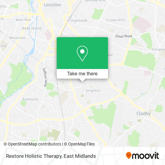 Restore Holistic Therapy map