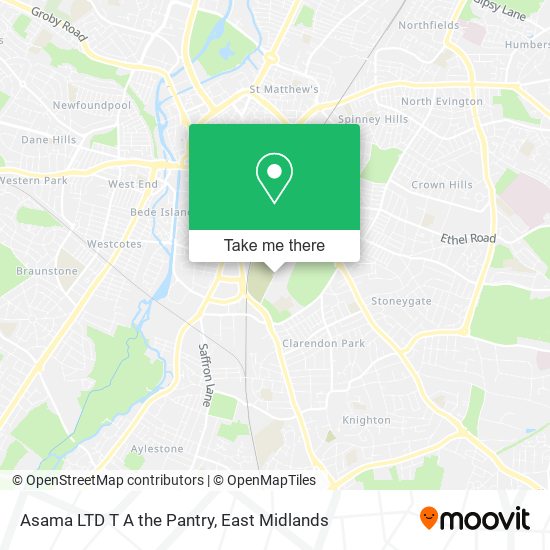 Asama LTD T A the Pantry map