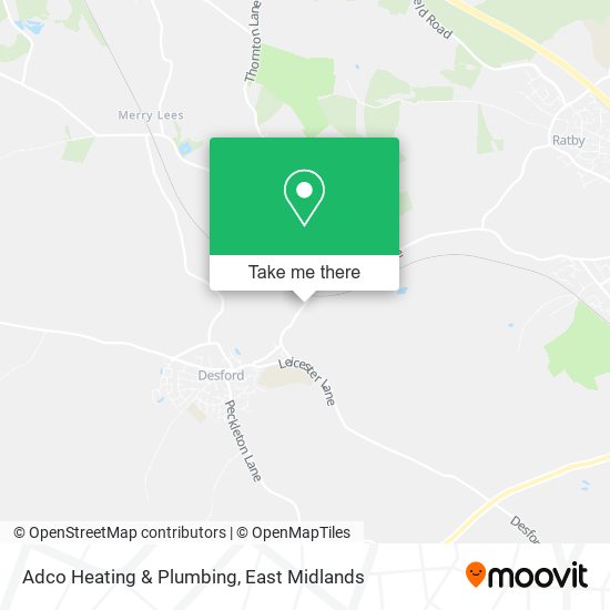 Adco Heating & Plumbing map