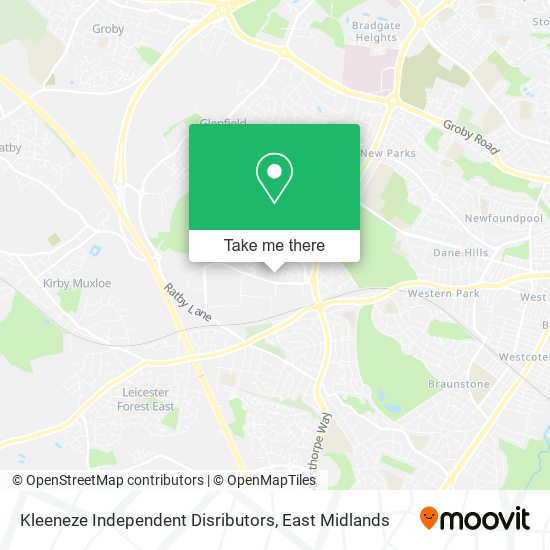 Kleeneze Independent Disributors map