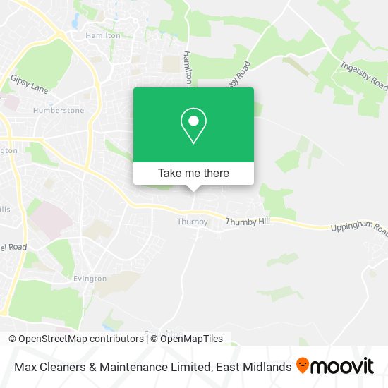 Max Cleaners & Maintenance Limited map