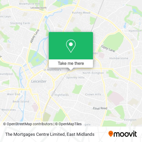 The Mortgages Centre Limited map