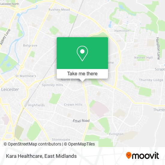 Kara Healthcare map