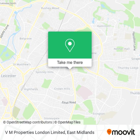 V M Properties London Limited map
