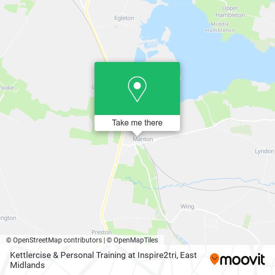 Kettlercise & Personal Training at Inspire2tri map