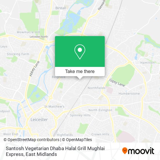 Santosh Vegetarian Dhaba Halal Grill Mughlai Express map