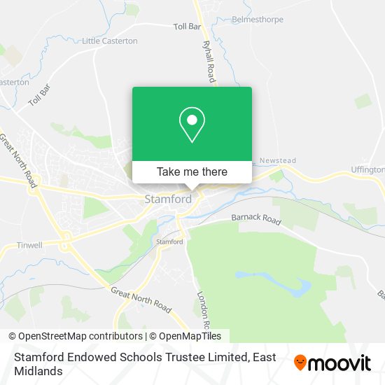 Stamford Endowed Schools Trustee Limited map