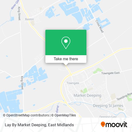 Lay By Market Deeping map
