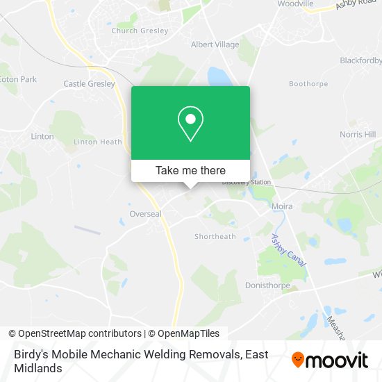 Birdy's Mobile Mechanic Welding Removals map