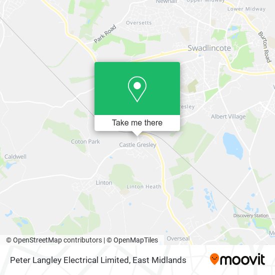 Peter Langley Electrical Limited map