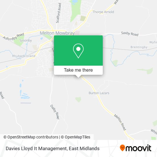 Davies Lloyd It Management map