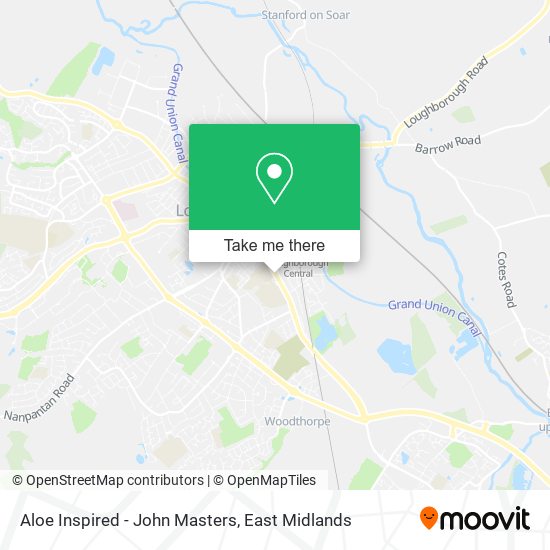 Aloe Inspired - John Masters map