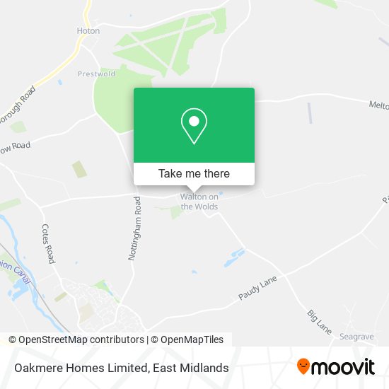 Oakmere Homes Limited map