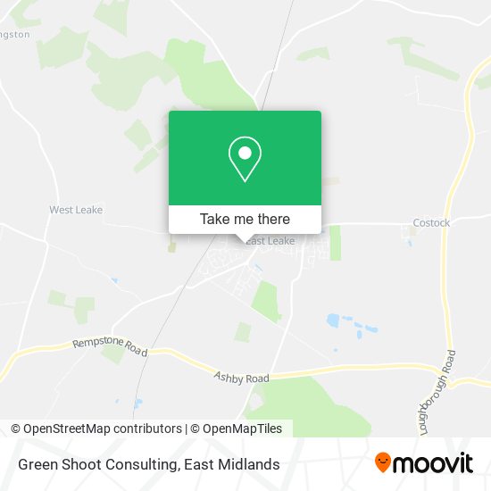 Green Shoot Consulting map