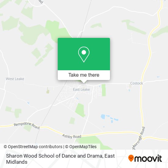 Sharon Wood School of Dance and Drama map