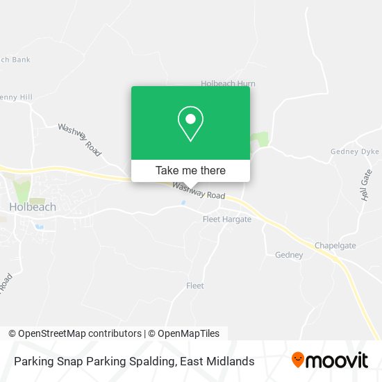 Parking Snap Parking Spalding map