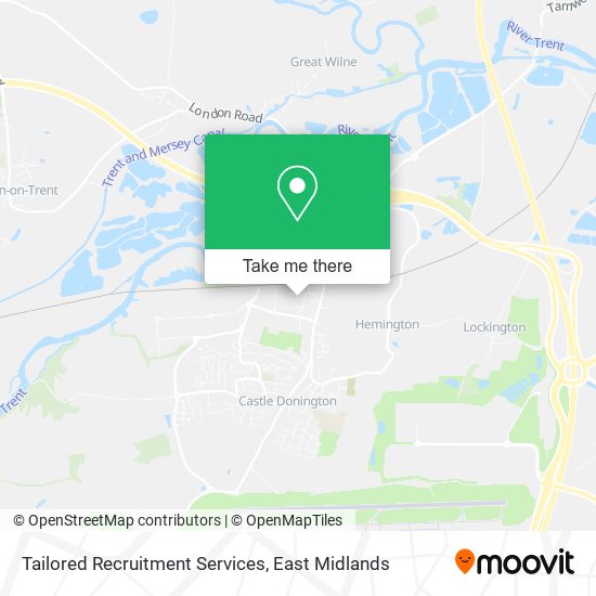 Tailored Recruitment Services map