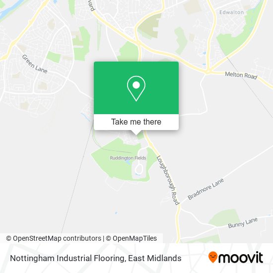 Nottingham Industrial Flooring map