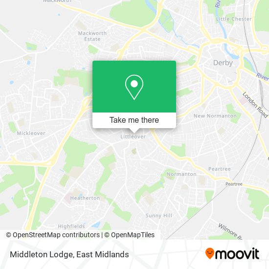 Middleton Lodge map