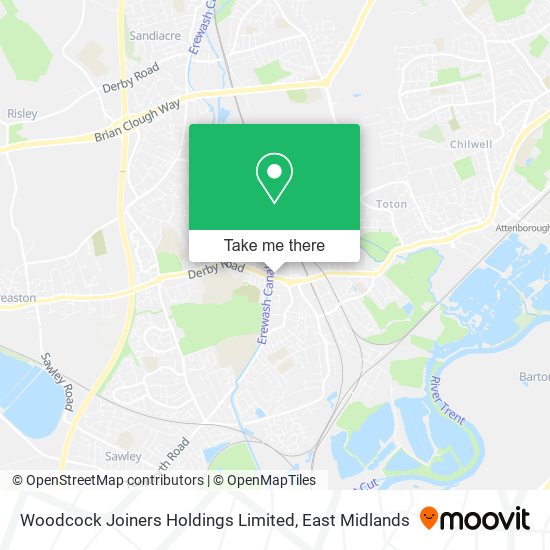 Woodcock Joiners Holdings Limited map