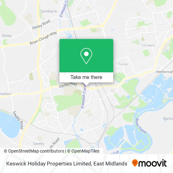 Keswick Holiday Properties Limited map