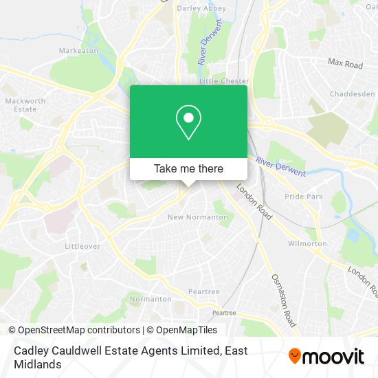 Cadley Cauldwell Estate Agents Limited map