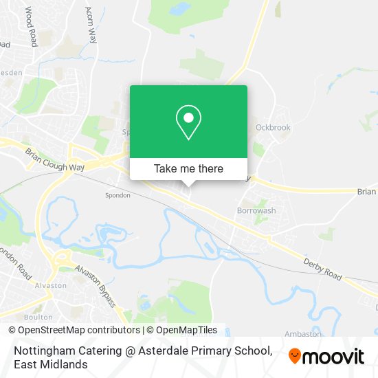 Nottingham Catering @ Asterdale Primary School map