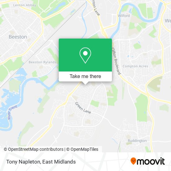 Tony Napleton map