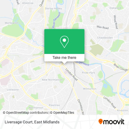 Liversage Court map