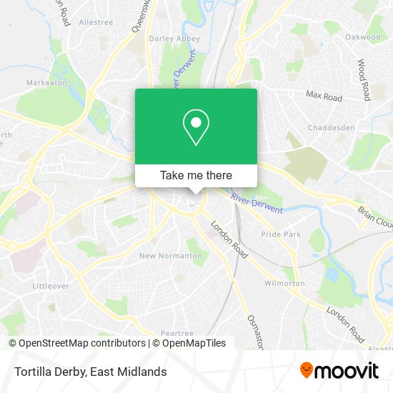 Tortilla Derby map