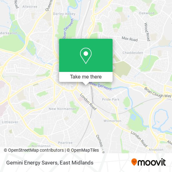 Gemini Energy Savers map