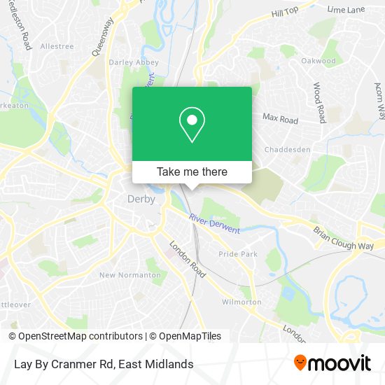 Lay By Cranmer Rd map