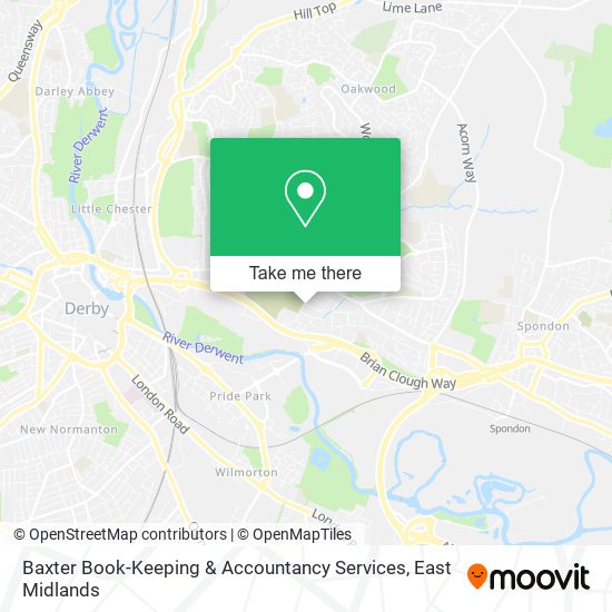 Baxter Book-Keeping & Accountancy Services map