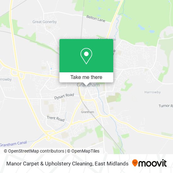 Manor Carpet & Upholstery Cleaning map