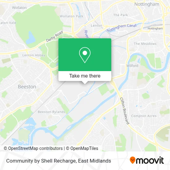 Community by Shell Recharge map