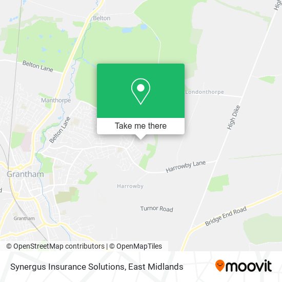 Synergus Insurance Solutions map