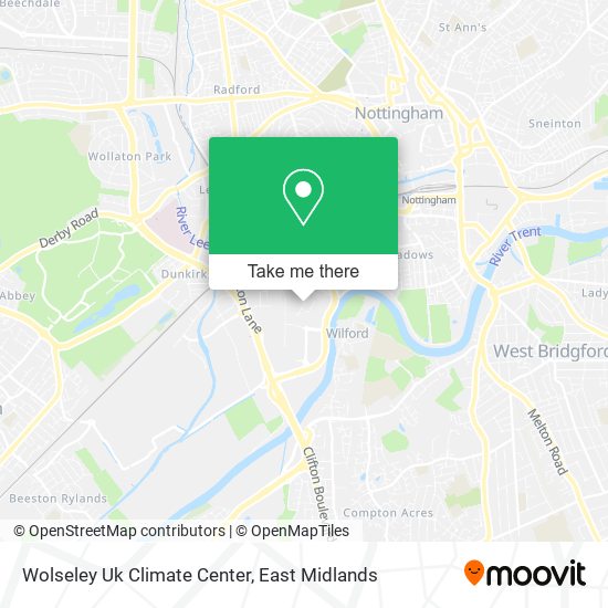 Wolseley Uk Climate Center map
