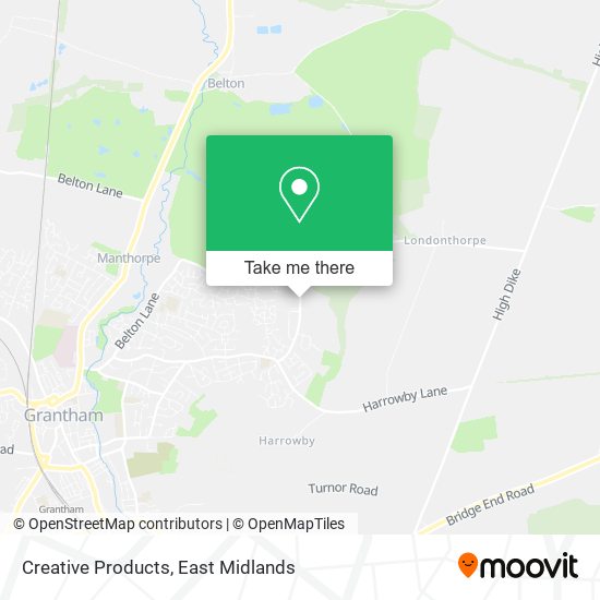 Creative Products map