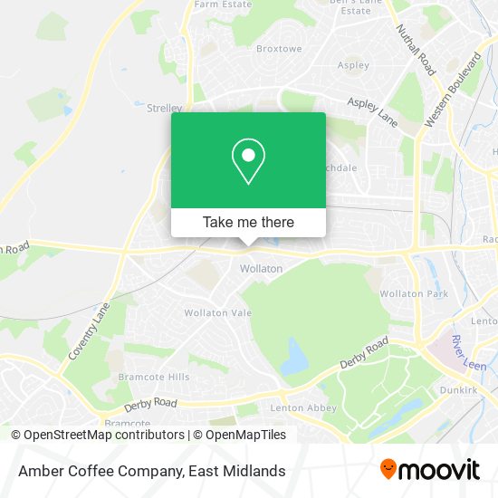 Amber Coffee Company map