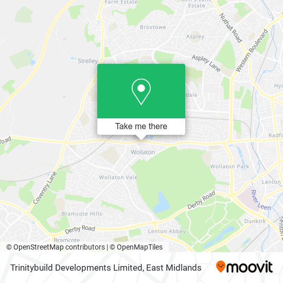 Trinitybuild Developments Limited map