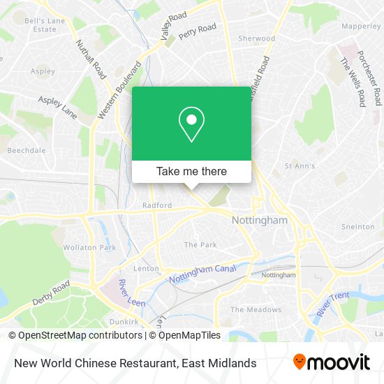 New World Chinese Restaurant map