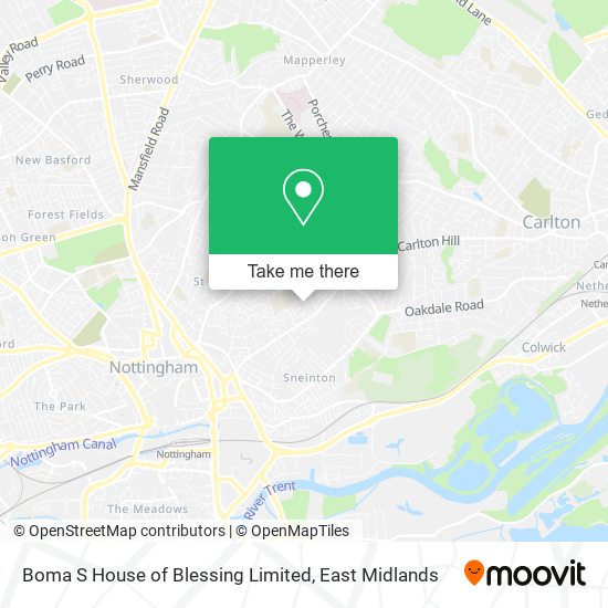 Boma S House of Blessing Limited map