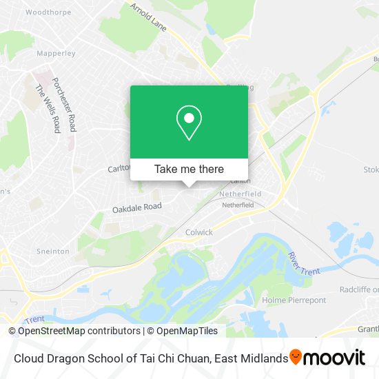 Cloud Dragon School of Tai Chi Chuan map