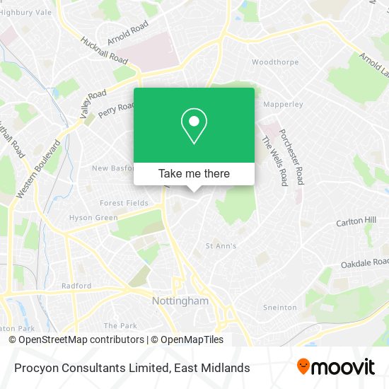 Procyon Consultants Limited map
