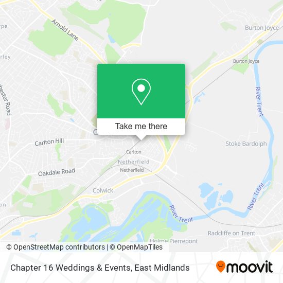 Chapter 16 Weddings & Events map