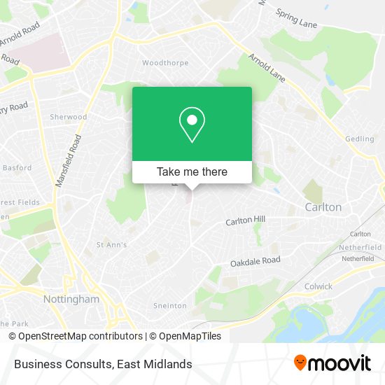 Business Consults map