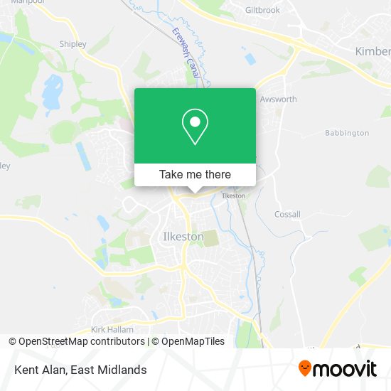Kent Alan map